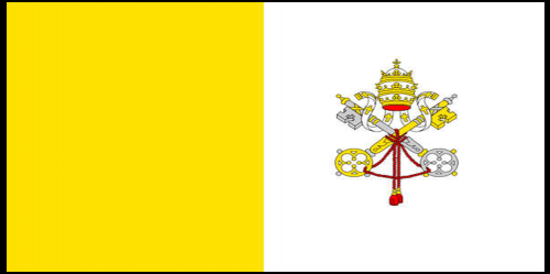 PAPAL VATICAN flag