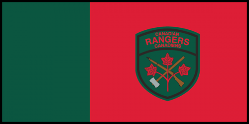 Canadian Rangers Flag