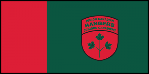 Junior Canadian Rangers Flag
